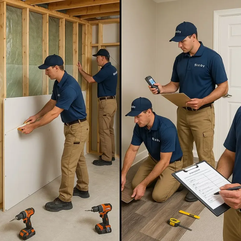 Repairs and Reconstruction process in Henry County, IL